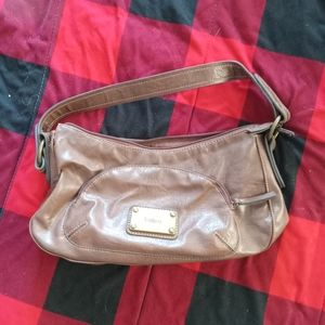 Small brown handbag